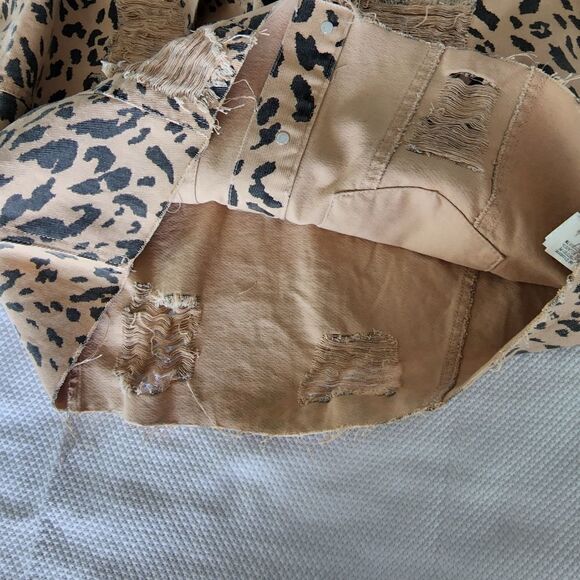 Forever 21 jacket leopard print new with tags - Picture 14 of 16